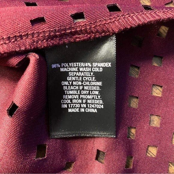 Burgundy Dress - Picture 6 of 7